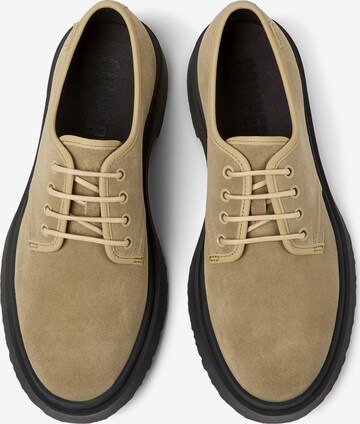 CAMPER Lace-Up Shoes 'Walden' in Beige