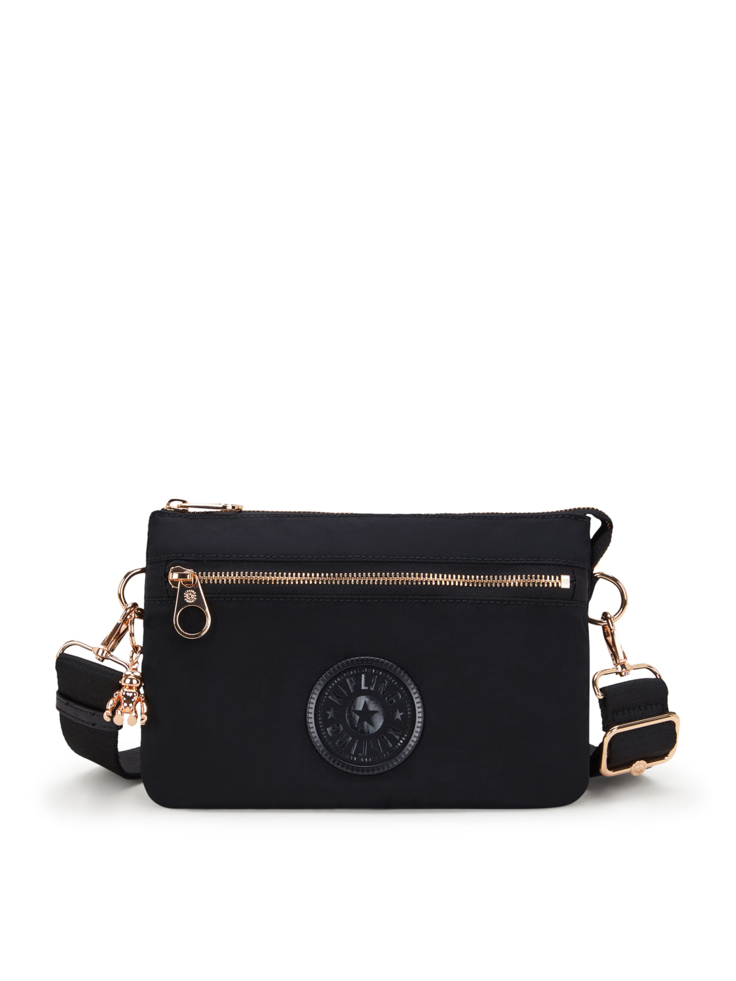 juoda KIPLING Rankinė su ilgu dirželiu 'Riri': priekis