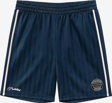 regular Pantaloni di Prohibited in blu: frontale