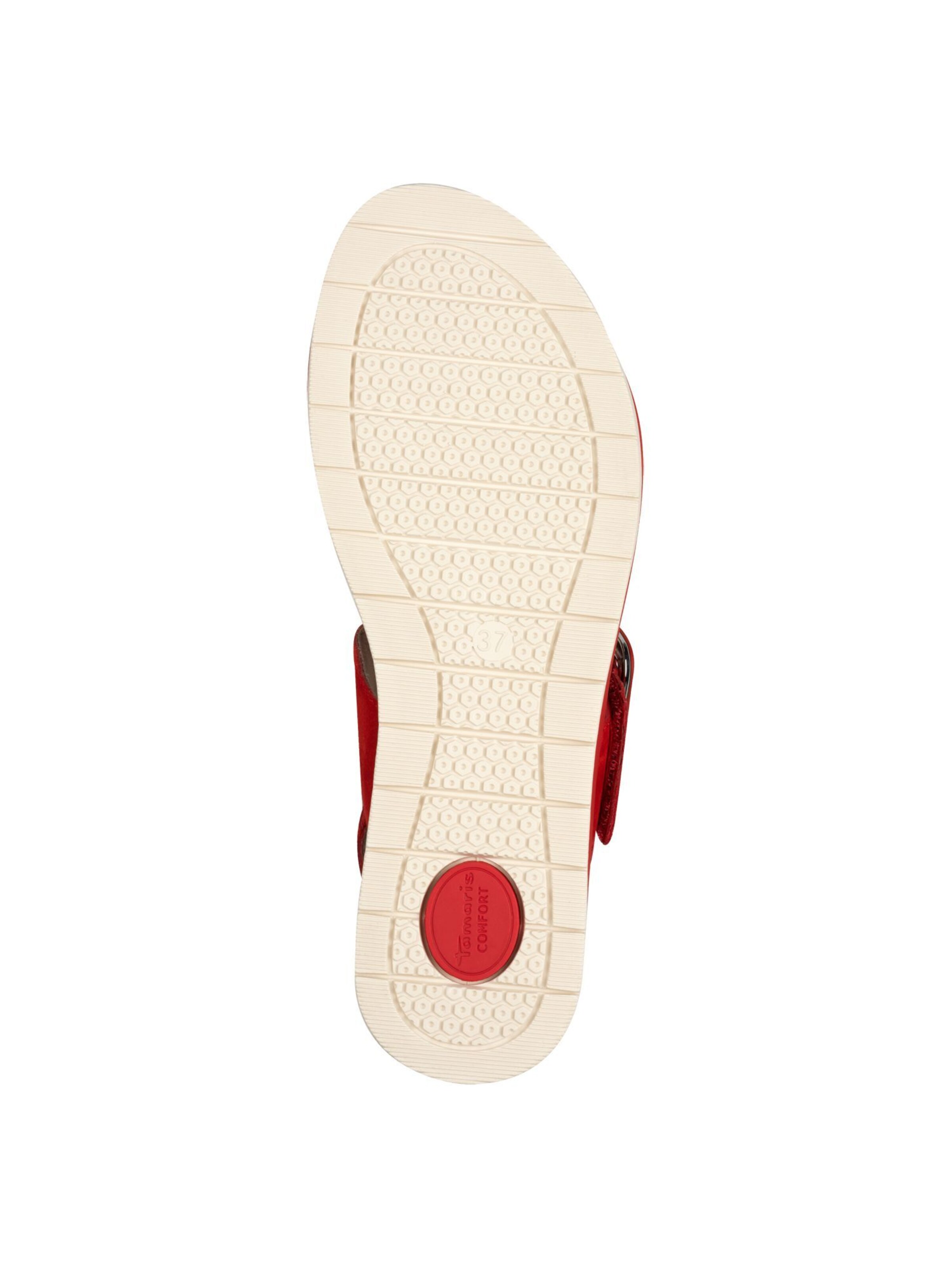 Sandales Tamaris en rouge