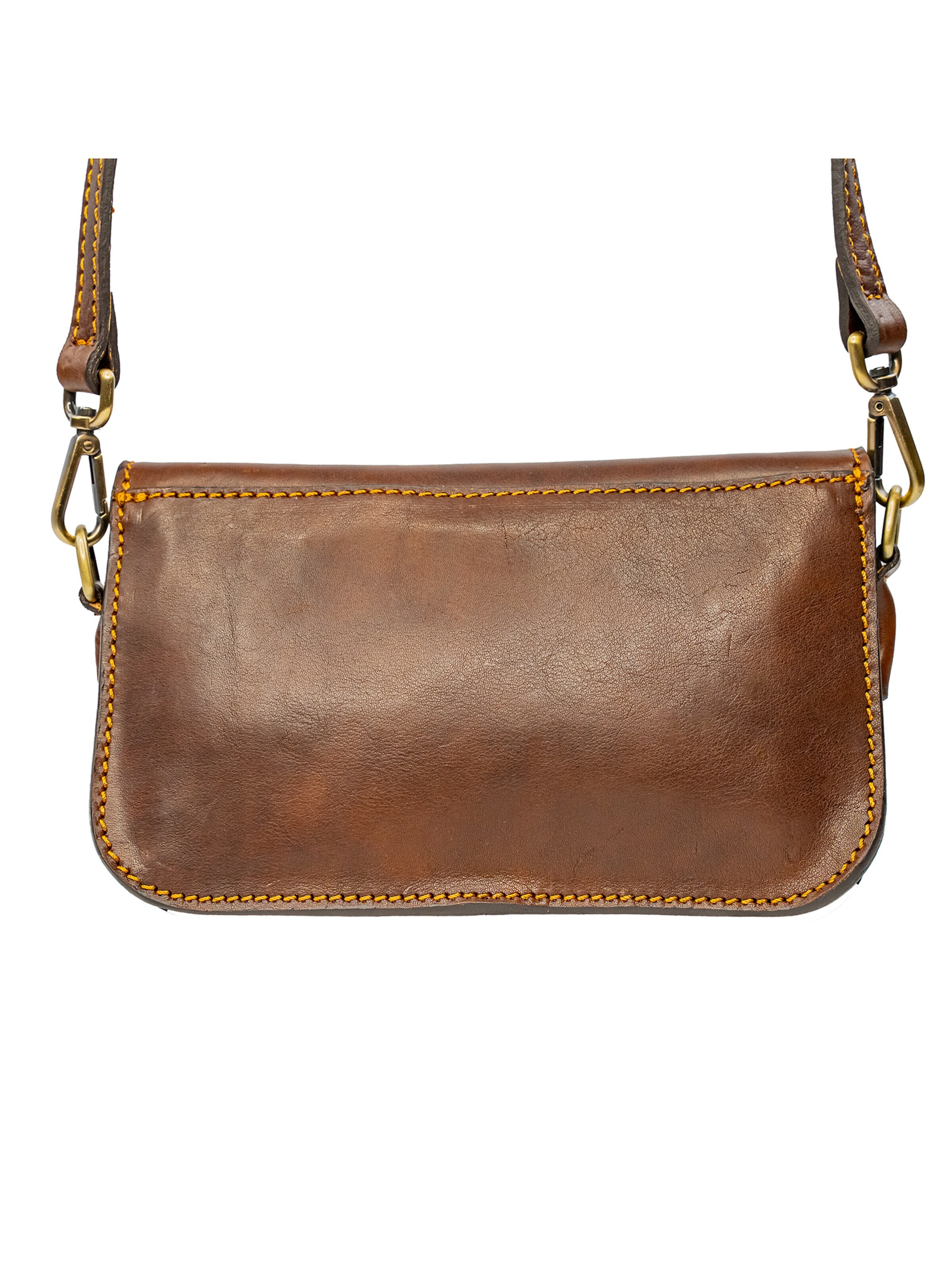 bupell Schultertasche 'Cinzia'‌‌‌‌‌‌‌‌‌ in Braun