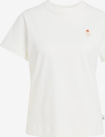 ADIDAS SPORTSWEAR Функциональная футболка 'Cat Patch Graphic' в Белый: спереди