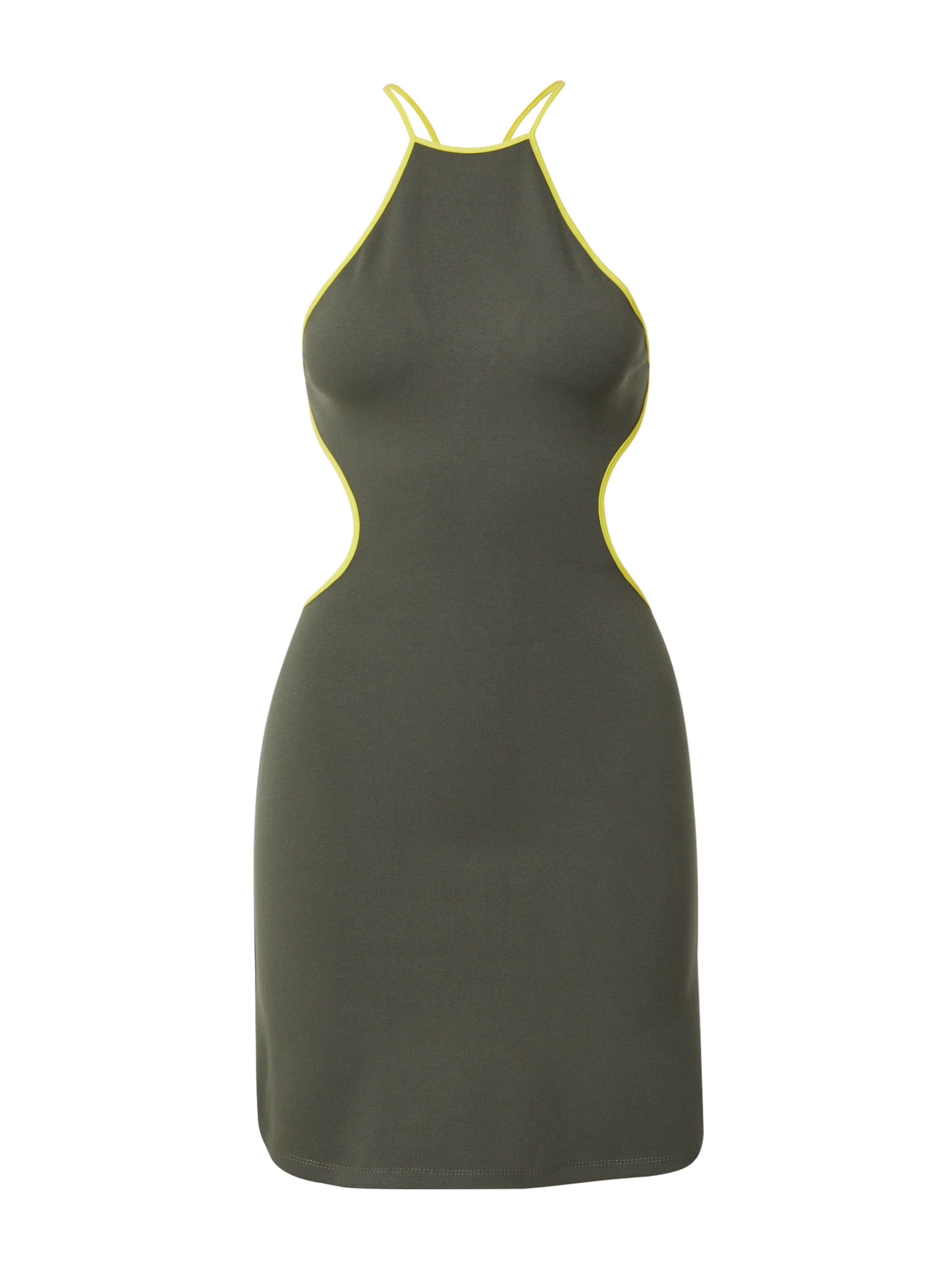 sárga / khaki ABOUT YOU x Chiara Biasi Nyári ruhák 'Luzia', Termék nézet