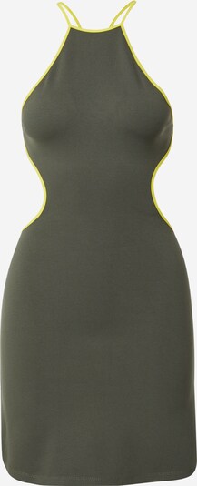 ABOUT YOU x Chiara Biasi Kleid 'Luzia' in gelb / khaki, Produktansicht