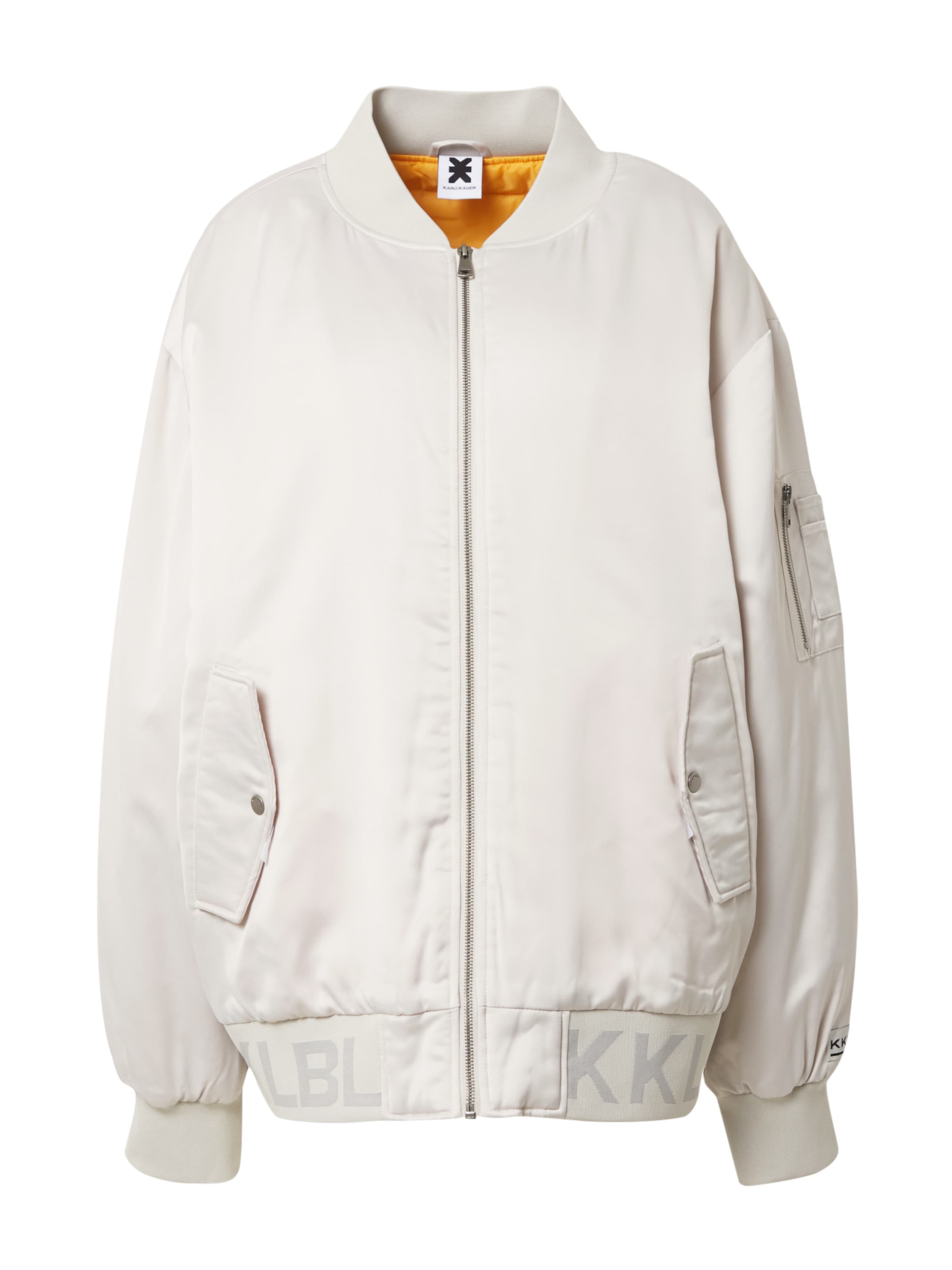 Karo Kauer Tussenjas in Beige: voorkant