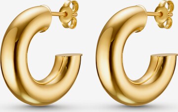 CHRIST Earrings 'Creolen' in Gold: front