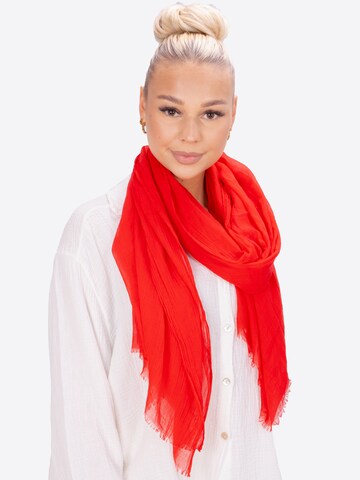 Seasons of April Sjaal 'Alessandra' in Rood: voorkant