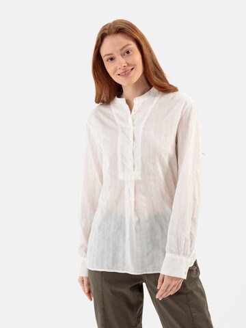 CAMEL ACTIVE Blouse in Wit: voorkant