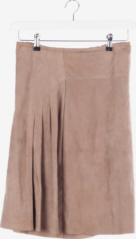 Utzon Skirt in S in Brown: front