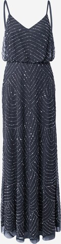 Adrianna Papell Evening Dress in Blue: front