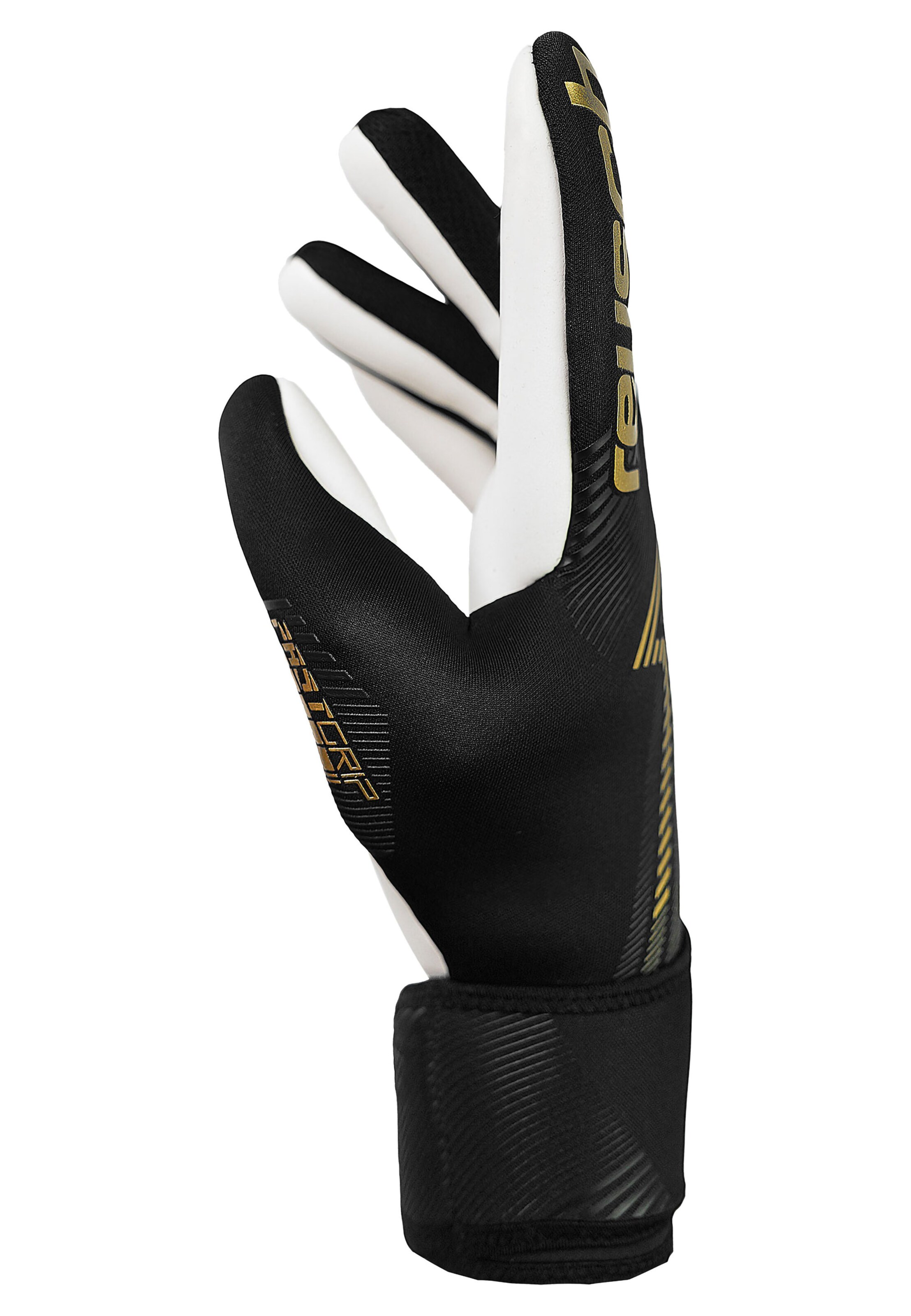 REUSCH Athletic Gloves 'Fastgrip Silver' in Black