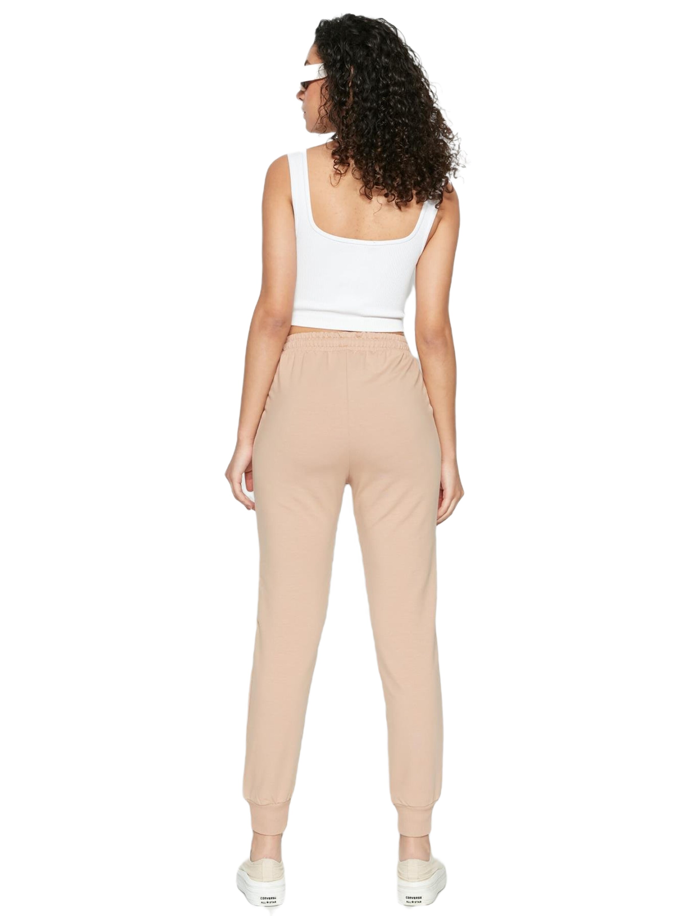 C&City Tapered Broek in Beige