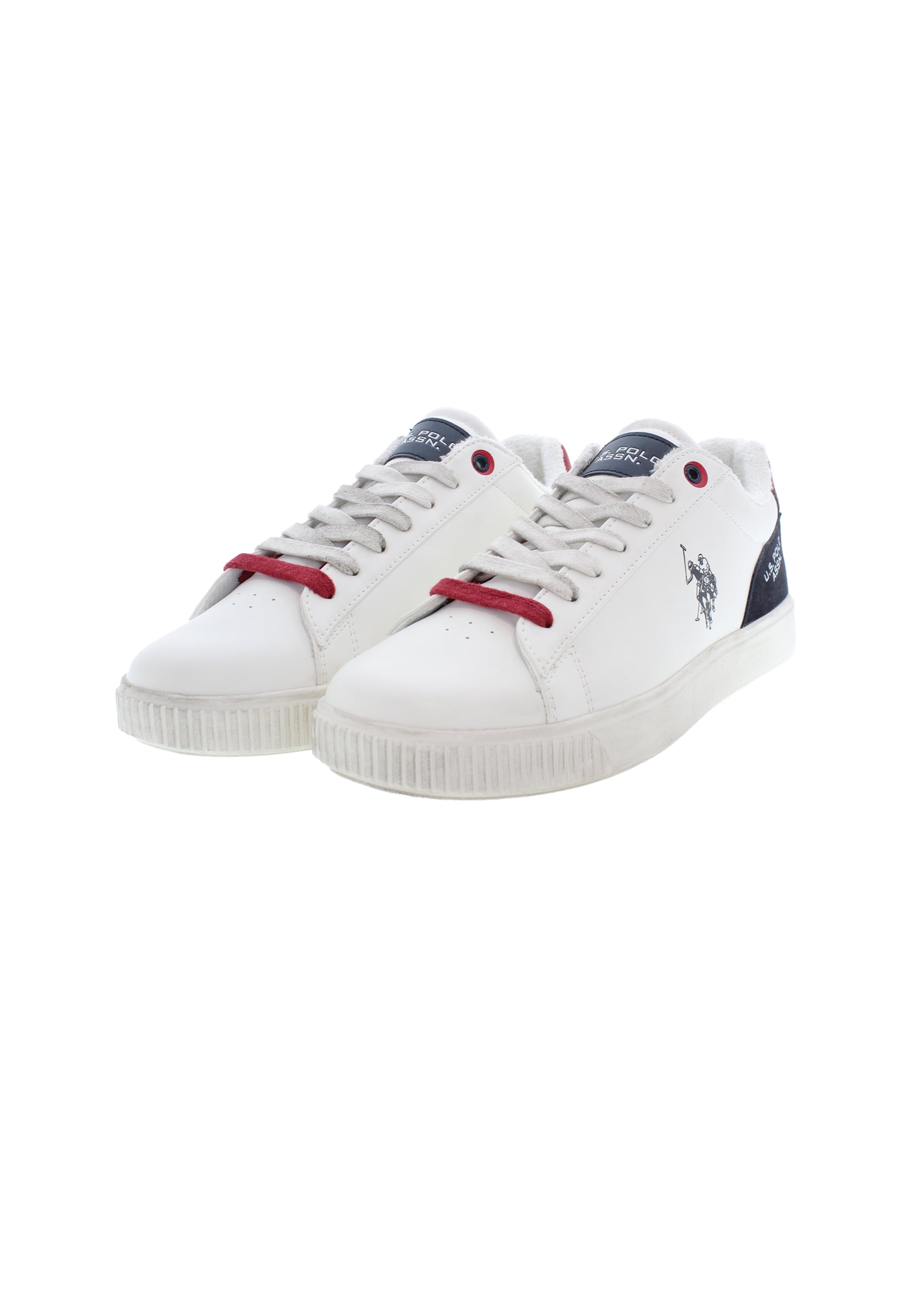 Baskets basses 'Tymes' U.S. POLO ASSN. en blanc