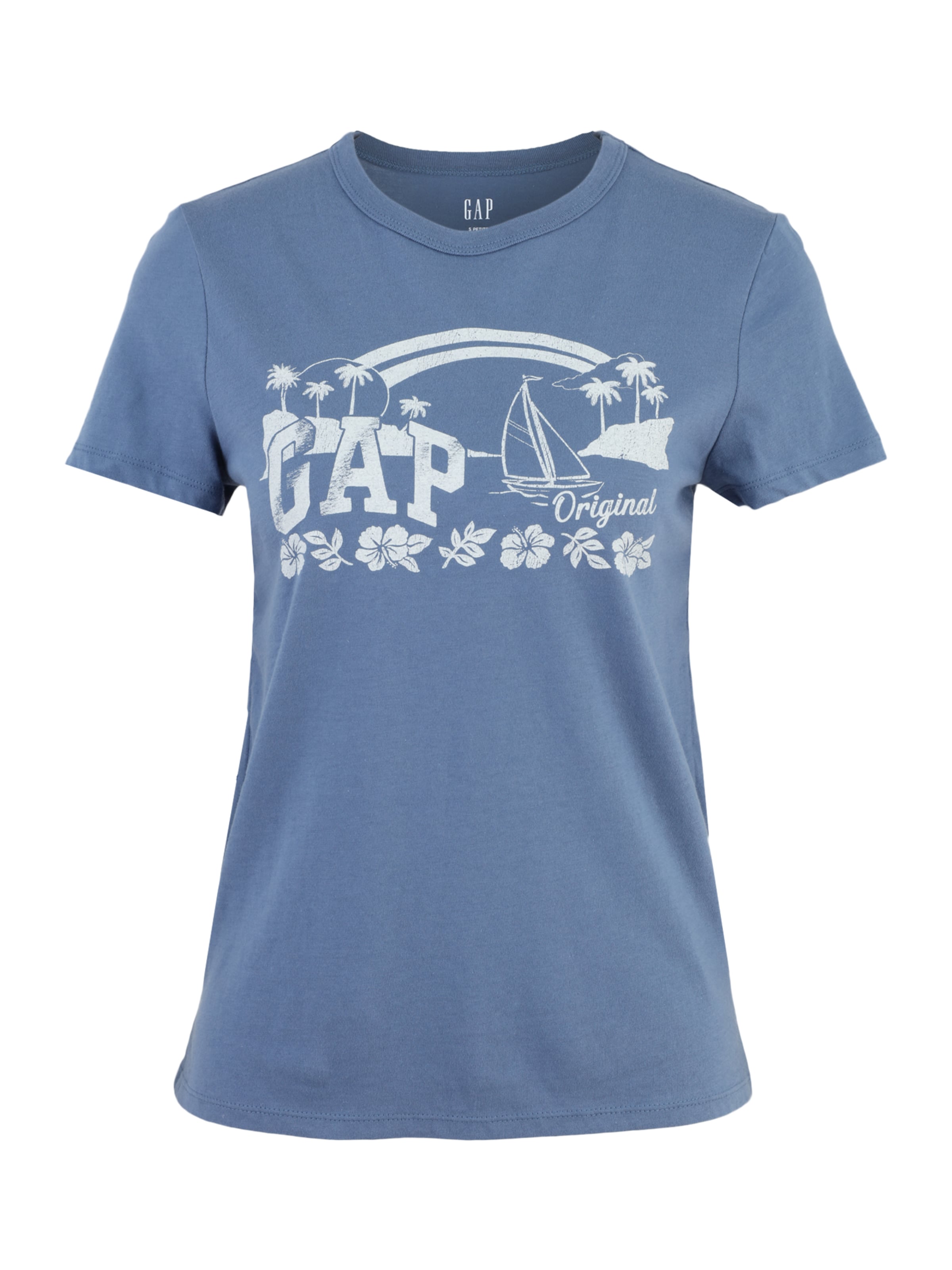 Gap Tall Tričko ve velikosti S - kouřově modrá / bílá, Produkt