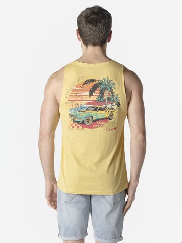 Maglietta di KOROSHI in giallo: frontale