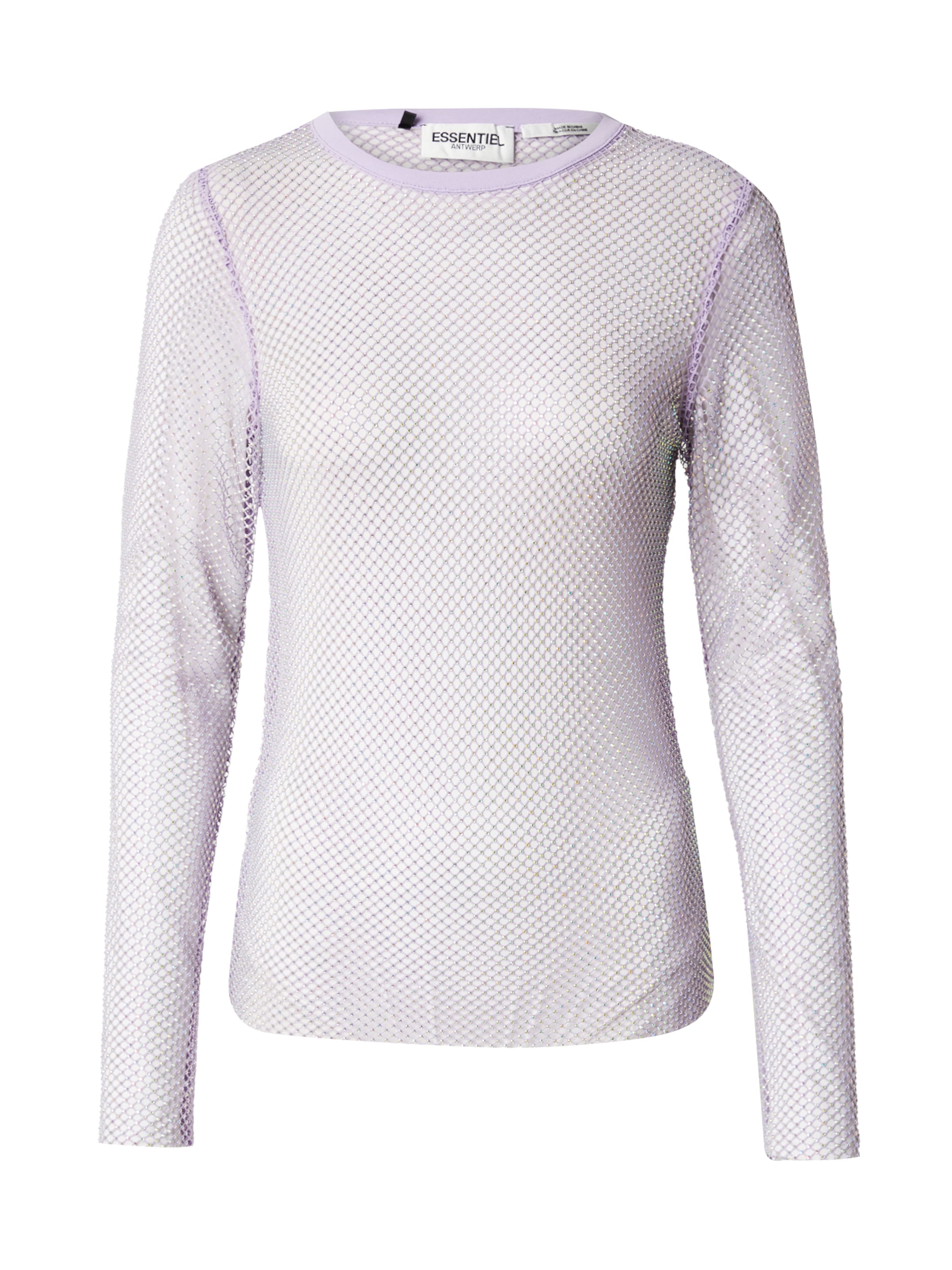 Tricou de la Essentiel Antwerp pe mov: față