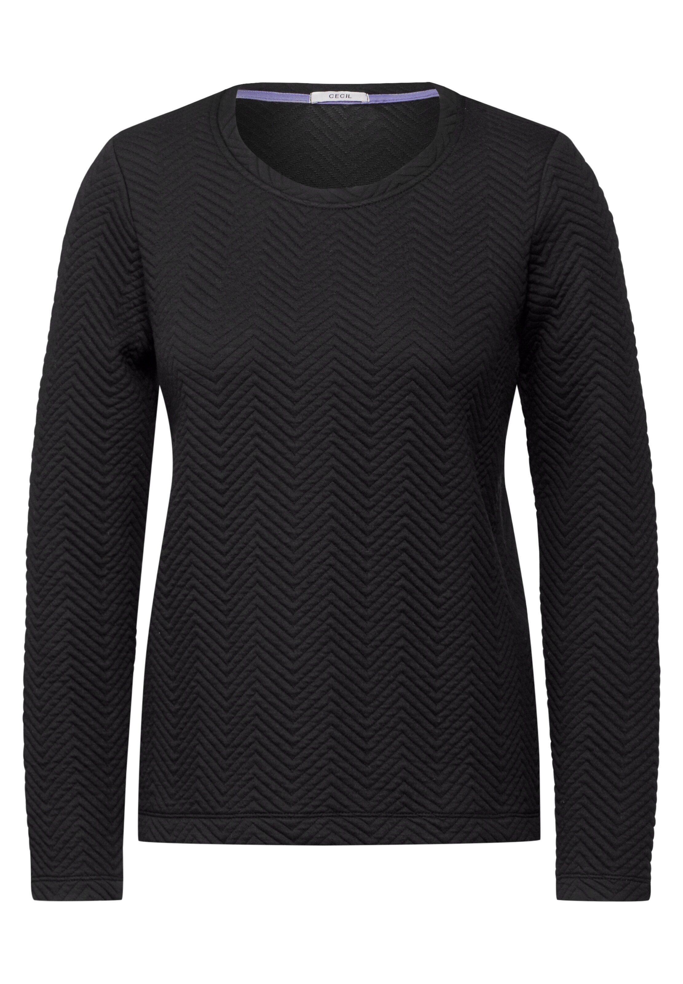 CECIL Shirt in Schwarz: Vorderseite