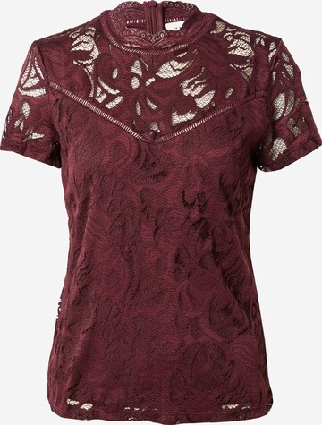 Camicia da donna 'STASIA' di VILA in rosso: frontale