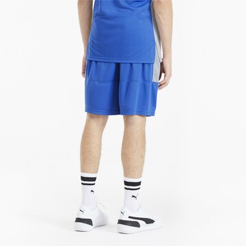 PUMA Loosefit Sportbroek in Blauw