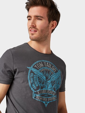 T-Shirt TOM TAILOR en gris