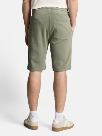 TOM TAILOR Regular Shorts in Grün