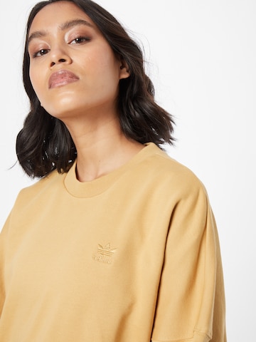 Sweat-shirt 'TREFOIL' ADIDAS ORIGINALS en beige