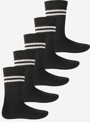 MT Athletic Socks 'Tennis' in Black: front