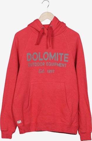 Dolomite Kapuzenpullover XL in Rot: Vorderseite