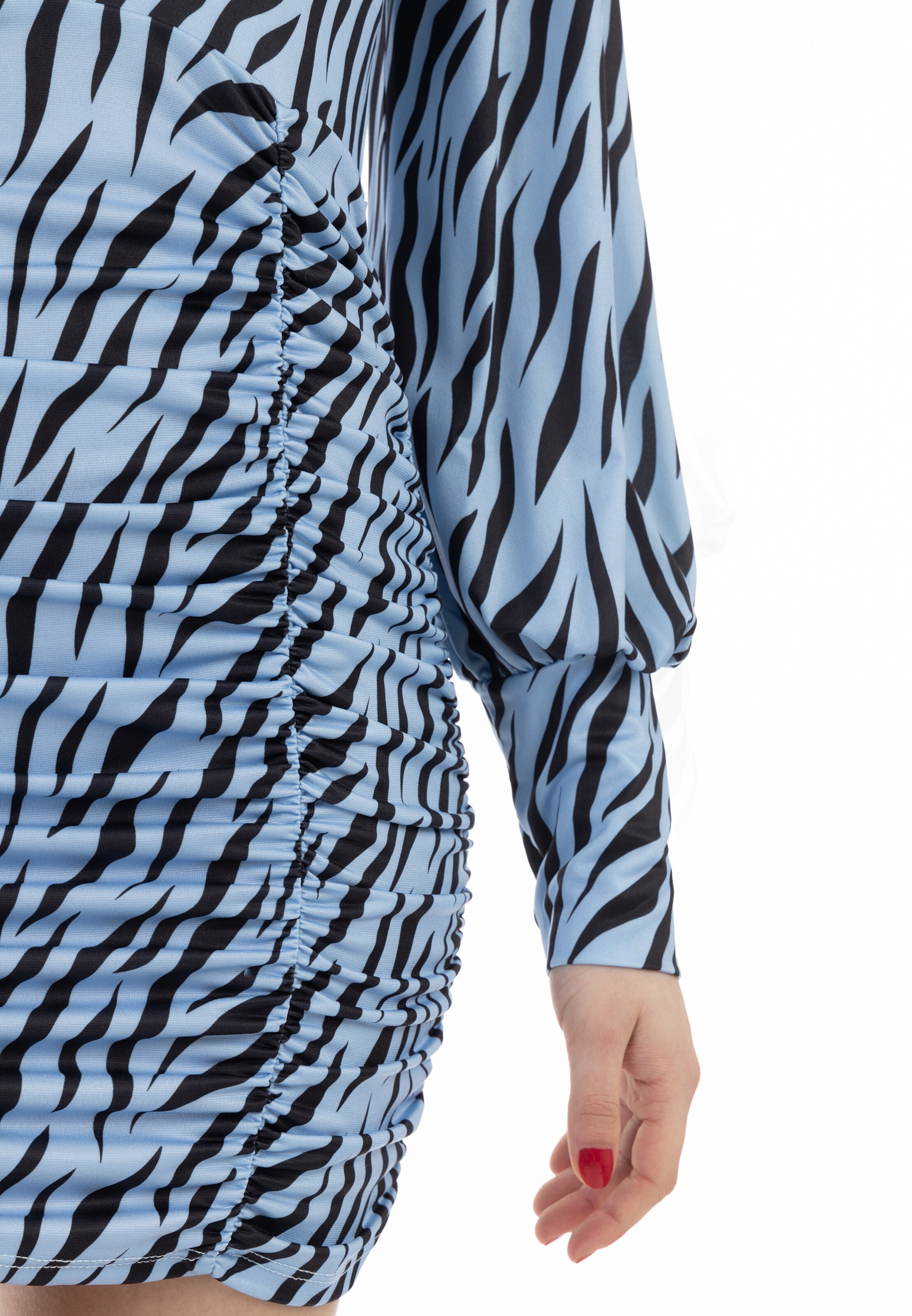 faina - Vestido en azul