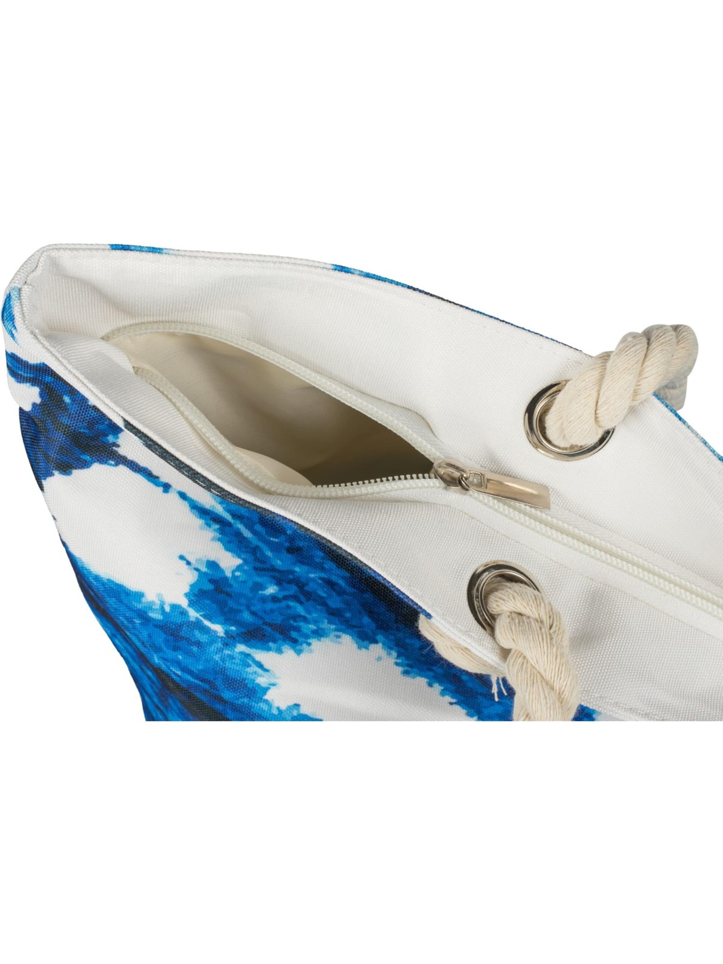 styleBREAKER Strandtasche in Blau