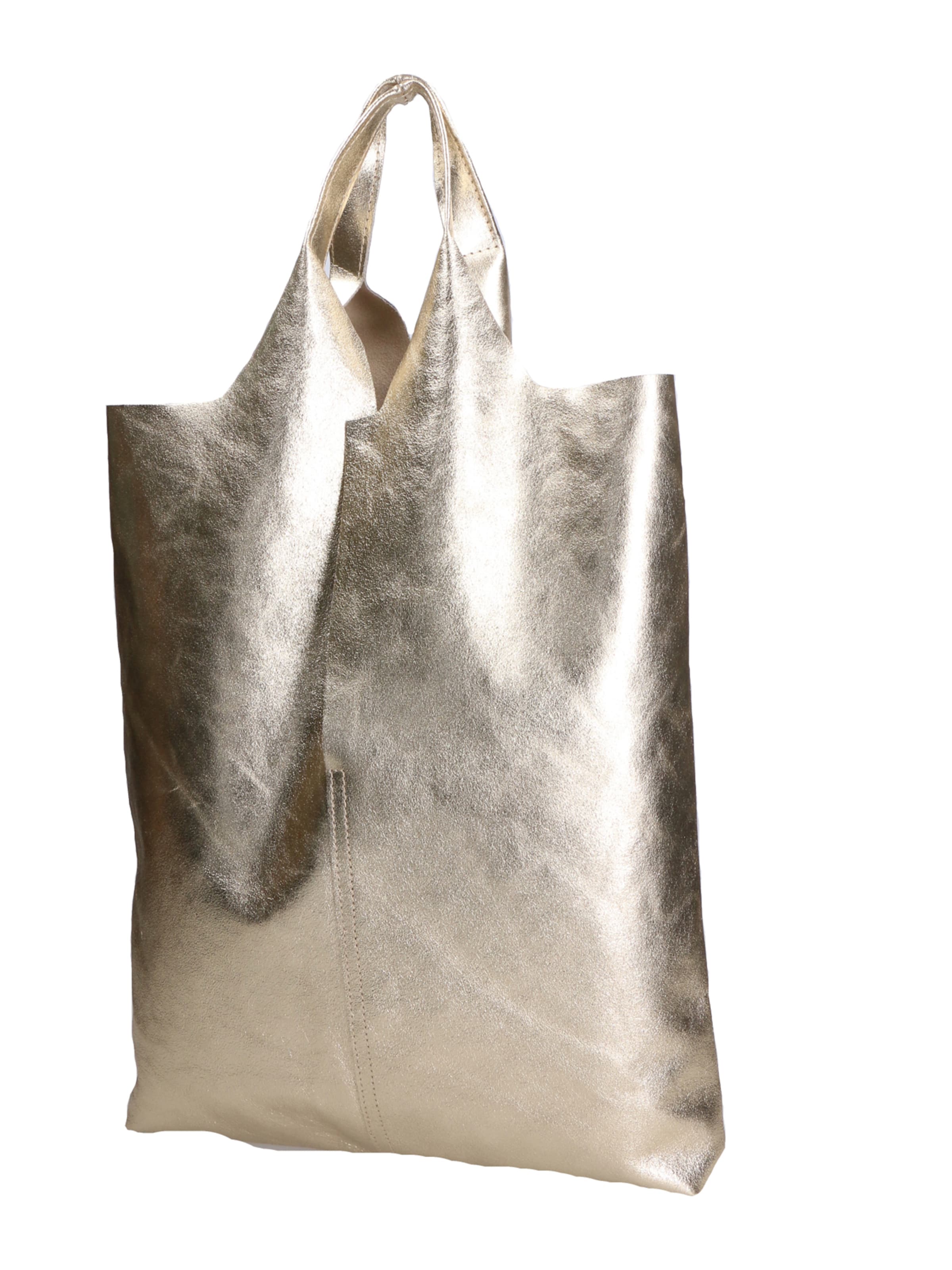 Gave Lux Shopper in Gold: front