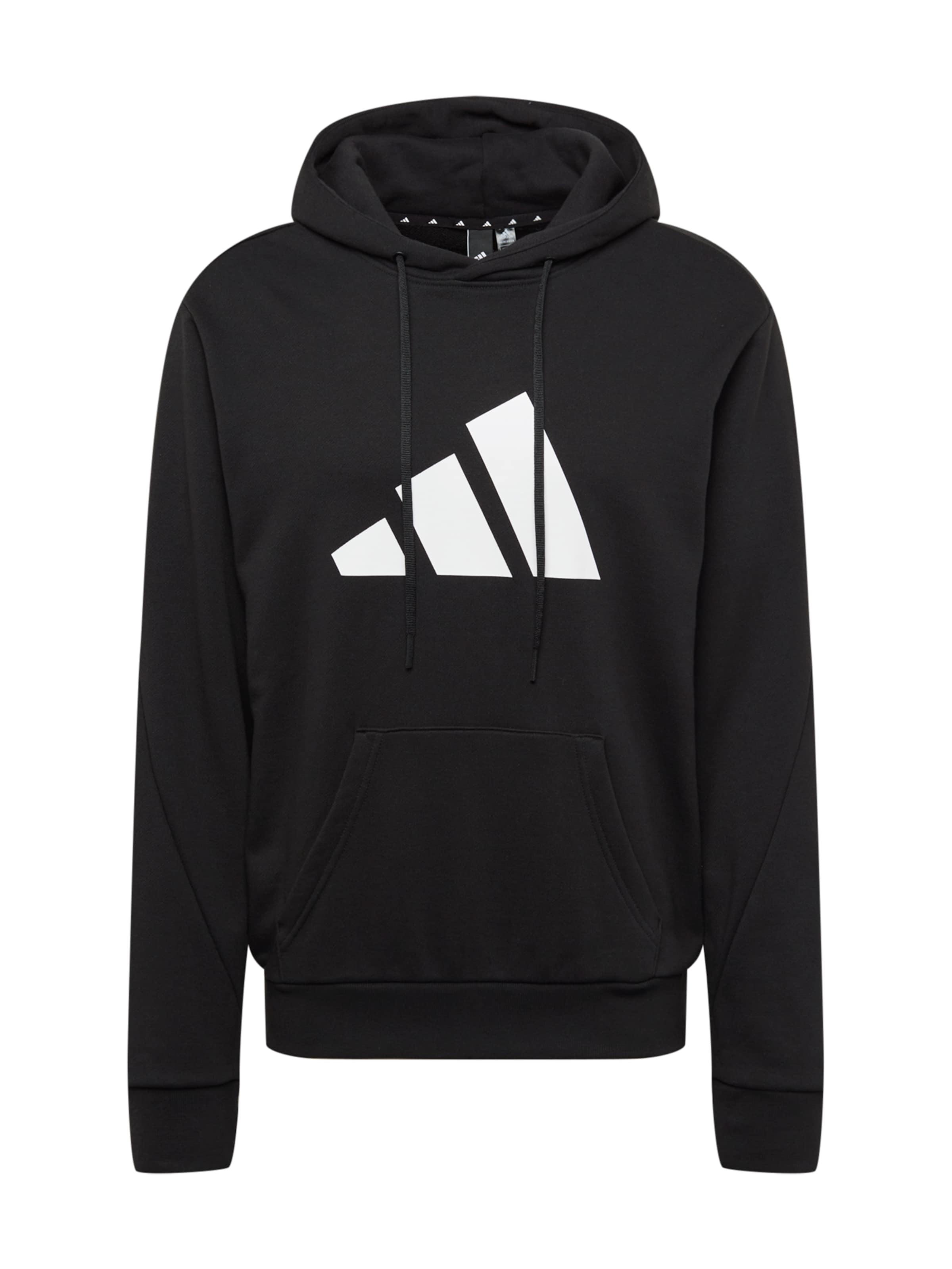 ADIDAS PERFORMANCE Sports sweatshirt in XS in Black / White, Item view