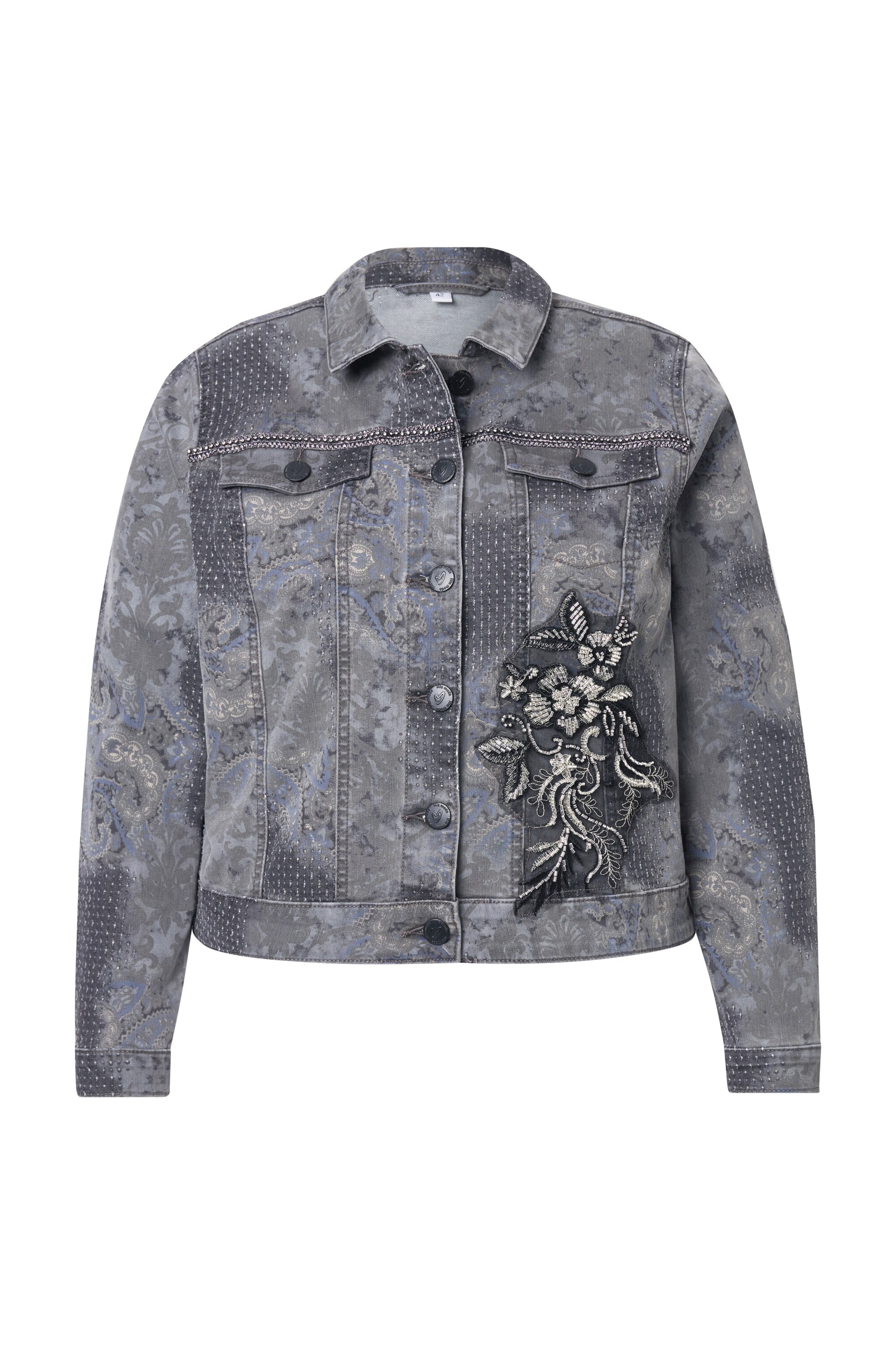 MIAMODA Tussenjas in Grijs: voorkant