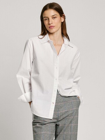 Pepe Jeans Blouse 'Bego' in Wit: voorkant
