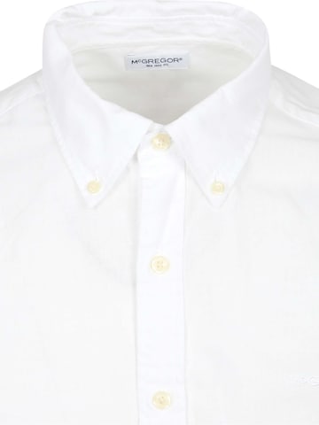 Coupe regular Chemise McGREGOR en blanc