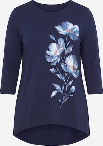MIAMODA Shirt in Blue: front