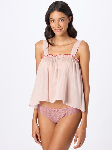 Undress Code Pajama Shirt 'Cupid' in Pink: front