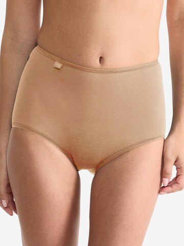 SLOGGI Slip '24/7 Cotton' in Brown: front