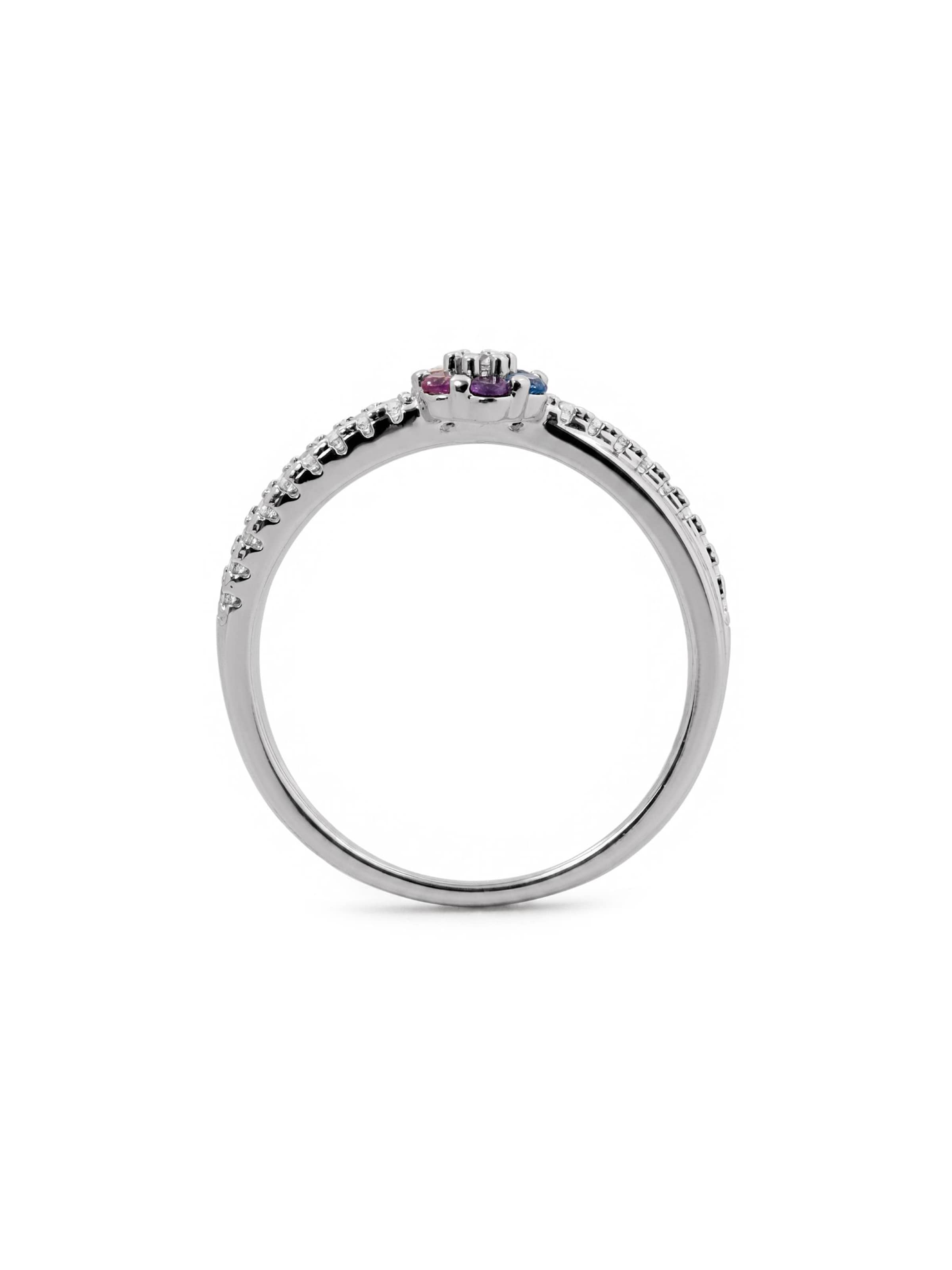 Luxenter - Anillo 'Zetrana' en Mezcla de colores
