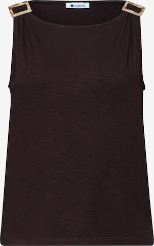 STREET ONE Top in Brown: front