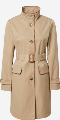 Manteau mi-saison Lauren Ralph Lauren en beige : devant