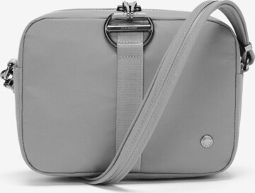 Pacsafe Crossbody Bag in Grey: front
