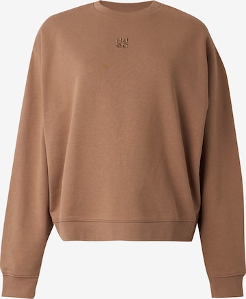 HUGO Sweatshirt 'Deroxina_12' i brun: framsida