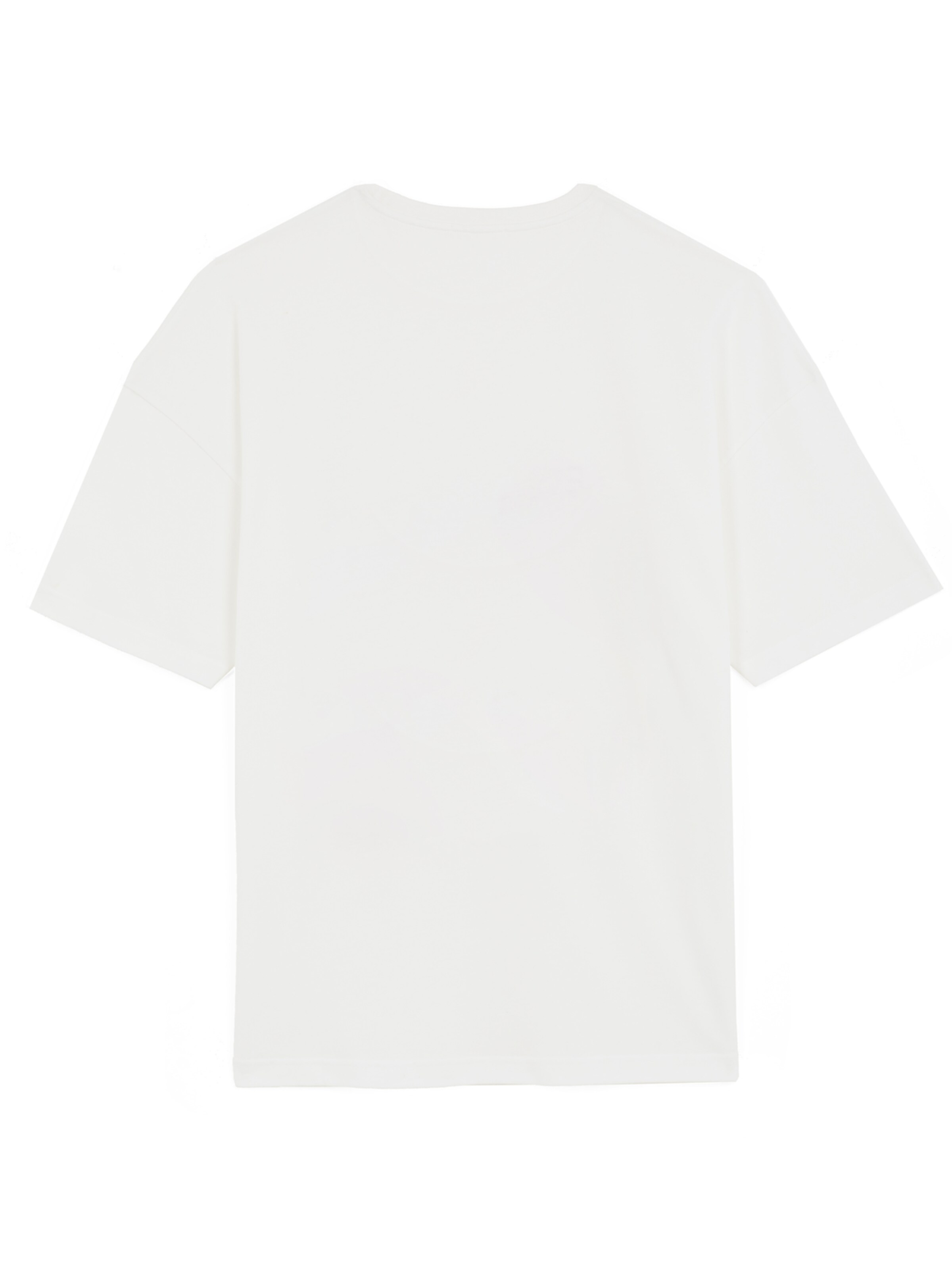 The Rad Black Kids - Camiseta 'Oceans on Fire T-shirt White' en blanco