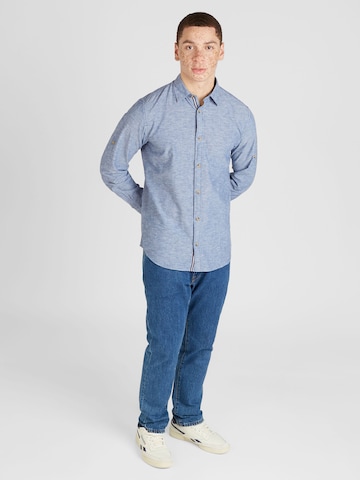 JACK & JONES Regular Fit Skjorte i blå