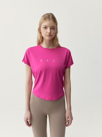 Born Functioneel shirt 'Azami' in Lila: voorkant