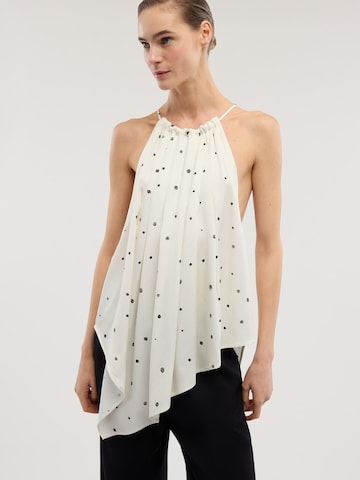 Trussardi - Top en blanco