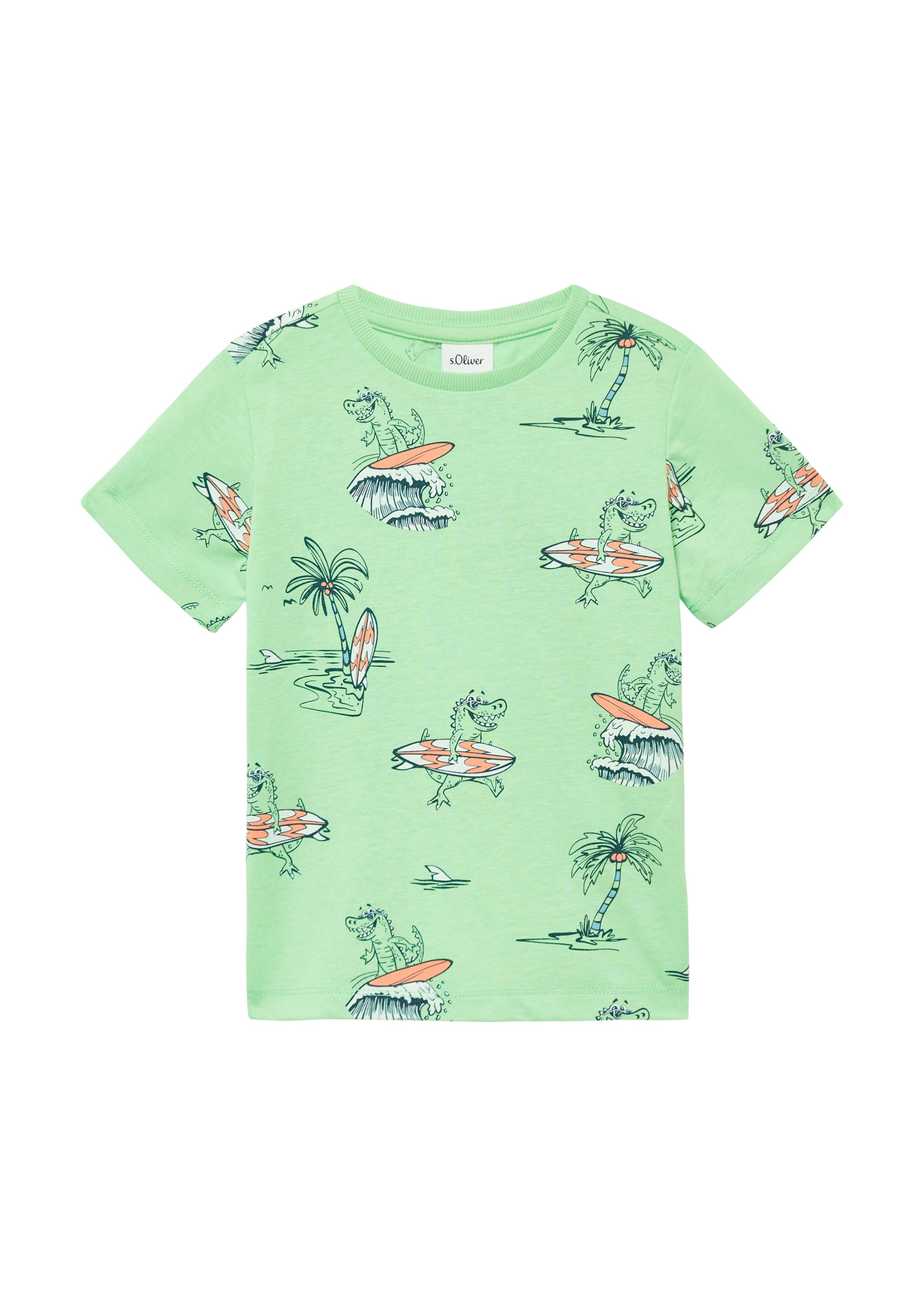 s.Oliver Tričko – zelená: přední strana