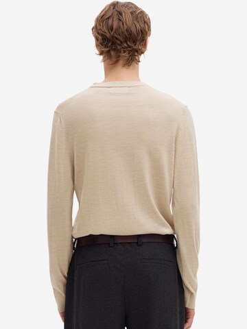 SELECTED Sweater 'Tray' in Beige