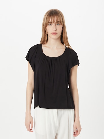 GAP - Camiseta en negro: frente